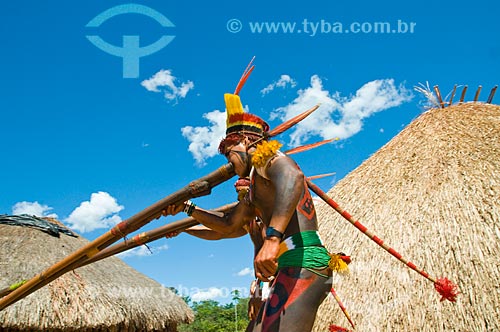  Subject: Kuarup ritual in the Kalapalo village  / Place:  Querencia - Mato Grosso state  / Date: 07/2009 