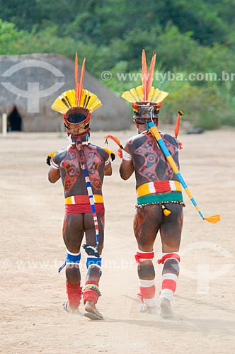  Subject: Kuarup ritual in the Kalapalo village  / Place:  Querencia - Mato Grosso state  / Date: 07/2009 
