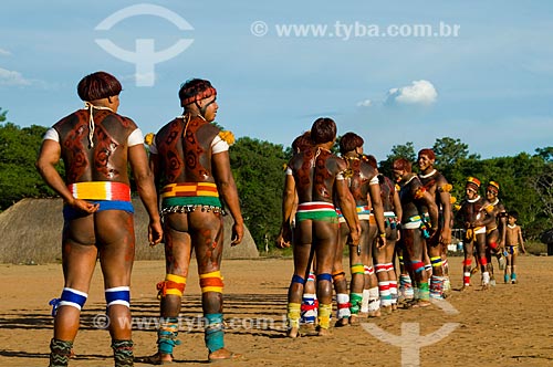  Subject: Kuarup ritual in the Kalapalo village  / Place:  Querencia - Mato Grosso state  / Date: 07/2009 