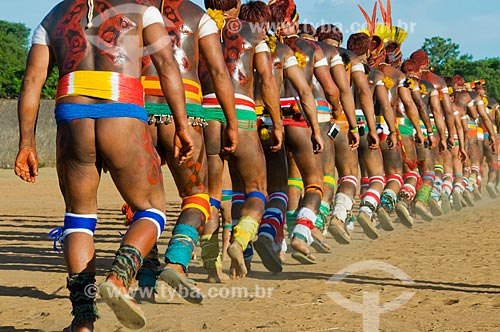  Subject: Kuarup ritual in the Kalapalo village  / Place:  Querencia - Mato Grosso state  / Date: 07/2009 