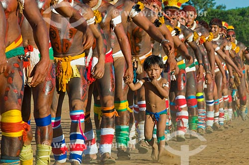  Subject: Kuarup ritual in the Kalapalo village  / Place:  Querencia - Mato Grosso state  / Date: 07/2009 