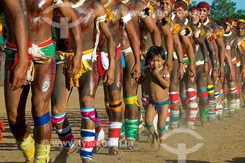  Subject: Kuarup ritual in the Kalapalo village  / Place:  Querencia - Mato Grosso state  / Date: 07/2009 