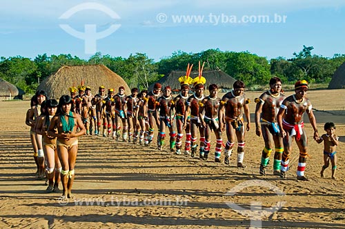  Subject: Kuarup ritual in the Kalapalo village  / Place:  Querencia - Mato Grosso state  / Date: 07/2009 