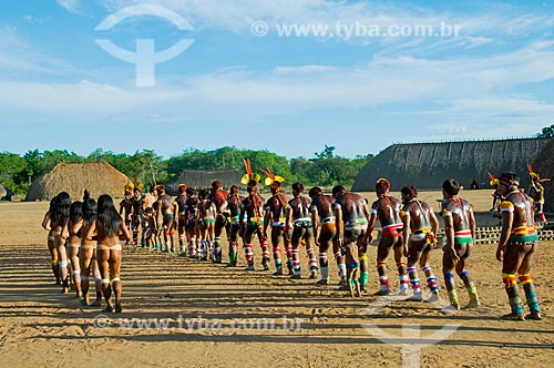  Subject: Kuarup ritual in the Kalapalo village  / Place:  Querencia - Mato Grosso state  / Date: 07/2009 