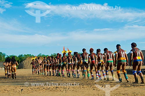  Subject: Kuarup ritual in the Kalapalo village  / Place:  Querencia - Mato Grosso state  / Date: 07/2009 