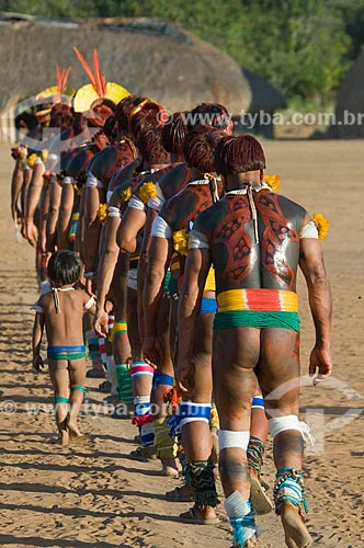  Subject: Kuarup ritual in the Kalapalo village  / Place:  Querencia - Mato Grosso state  / Date: 07/2009 