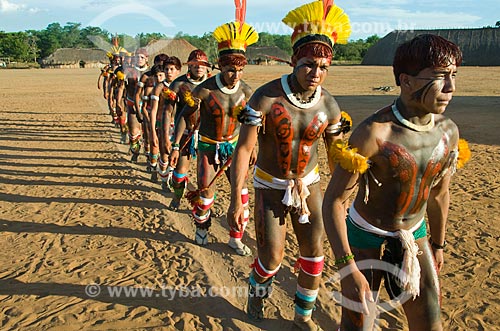  Subject: Kuarup ritual in the Kalapalo village  / Place:  Querencia - Mato Grosso state  / Date: 07/2009 