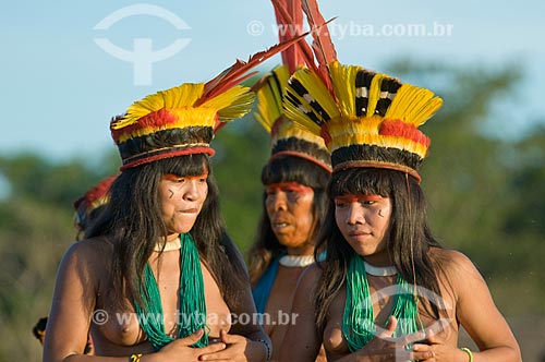  Subject: Yamaricuma - Kalapalo indian village - Xingu Indian Park  / Place:  Querencia - Mato Grosso state - Brazil  / Date: 07/2009 