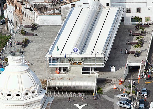  Subject: Aerial view of the City Hall of Salvador city  / Place:  Bahia state - Brazil  / Date: 01/2011 