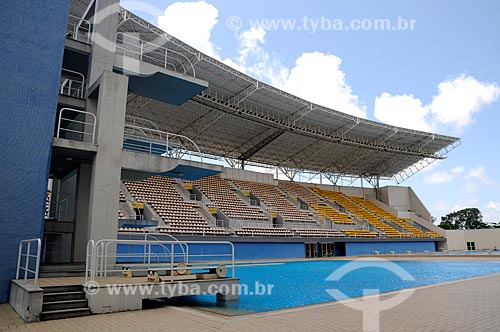  Subject: Subject Interior of the Maria Lenk Aquatic Center  / Place:  Barra da Tijuca neighborhood - Rio de Janeiro city - Brazil  / Date: 12/2010  