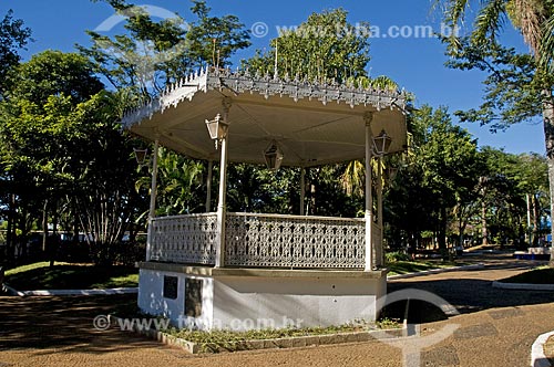  Subject: Bandstand in the Barao do Rio Branco Square / Place: Matao - Sao Paulo - Brazil / Date: 07/2009  