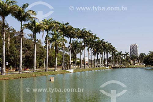  Subject: View of the lake and the Jaboticabal city hall / Place: Jaboticabal - Sao Paulo - SP - Brazil / Date: 08/2009 
