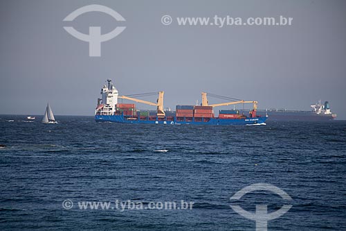  Subject: Cargo ship in Guanabara Bay / Place: Rio de Janeiro city - Rio de Janeiro state - Brazil  / Date: 02/2011 