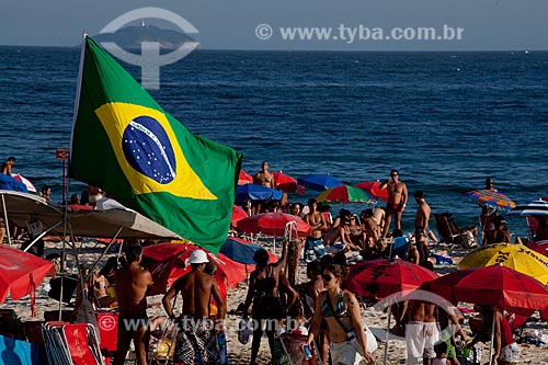  Subject: Bathers in Arpoador Beach / Place: Rio de Janeiro city - Rio de Janeiro state - Brazil  / Date: 02/2011 