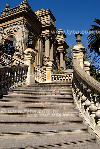  Subject: Staircase Santa Lucia Hill Park / Place: Santiago - Chile - South America / Date: 01/2011 