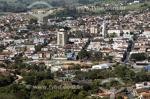  Subject: Aerial view of the city / Place: Sao Jose do Rio Pardo city - Sao Paulo state (SP) - Brazil / Date: 08/2009  