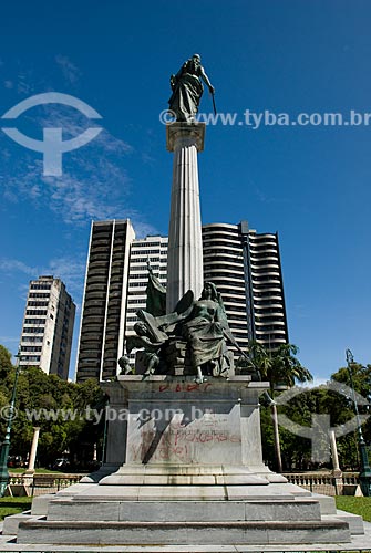  Subject: Monument at the Republic Square / Place: Belem city - Para state (PA) - Brazil / Date: 04/2010 