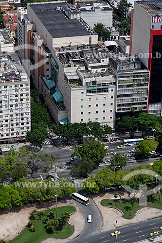  Subject: Aerial view of Botafogo Praia Shopping / Place: Botafogo neighborhood - Rio de Janeiro city - Rio de Janeiro state (RJ) - Brazil / Date: 03/2011 