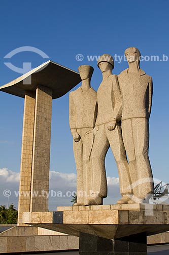  Subject: Monument to the dead of World War II / Place: City center - Rio de Janeiro city - Rio de Janeiro state (RJ) - Brazil / Date: 02/2011 