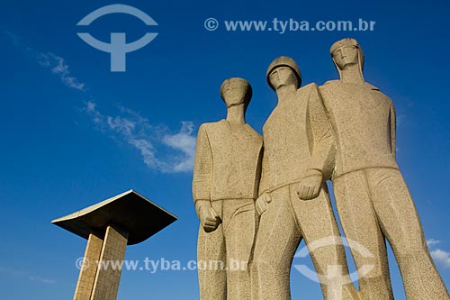  Subject: Monument to the dead of World War II / Place: City center - Rio de Janeiro city - Rio de Janeiro state (RJ) - Brazil / Date: 02/2011 