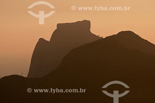  Subject: Aerial view of Gavea Rock / Place: Rio de Janeiro city - Rio de Janeiro state (RJ) - Brazil / Date: 02/2010 