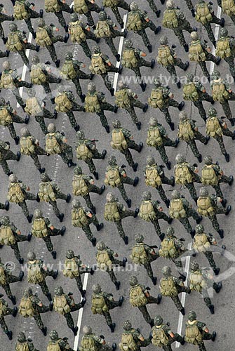  Subject: Parade to celebrate the Seven of September in Avenida Presidente Vargas / Place: City center - Rio de Janeiro city - Rio de Janeiro state (RJ) - Brazil / Date: 09/2009 