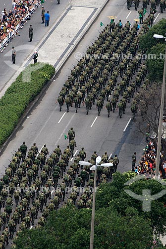  Subject: Parade to celebrate the Seven of September in Avenida Presidente Vargas / Place: City center - Rio de Janeiro city - Rio de Janeiro state (RJ) - Brazil / Date: 09/2009 