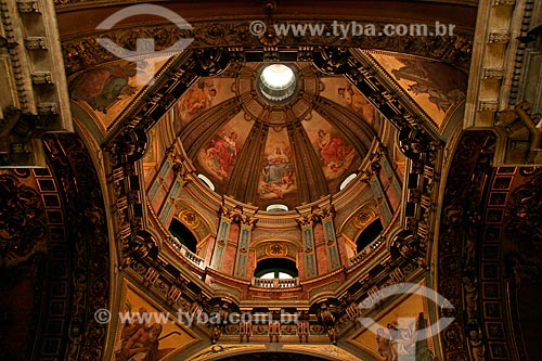  Subject: View from the roof of the dome of the Nossa Senhora da Candelaria Church / Place: City center - Rio de Janeiro city - Rio de Janeiro state (RJ) - Brazil / Date: 03/2011 