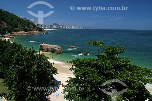  Subject: View from Sheraton Hotel to the Vidigal beach  / Place: Leblon neighborhood - Rio de Janeiro city - Rio de Janeiro state (RJ) - Brazil / Date: 02/2011 