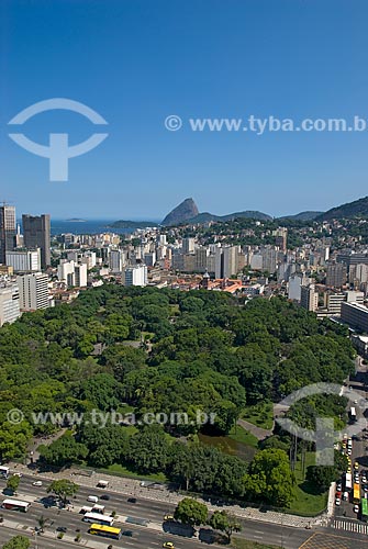  Subject: Aerial view of Republic Square / Place: City center - Rio de Janeiro city - Rio de Janeiro state (RJ) - Brazil / Date: 12/2009 