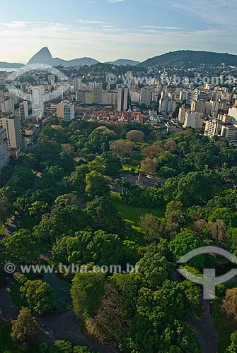  Subject: Aerial view of Republic Square / Place: City center - Rio de Janeiro city - Rio de Janeiro state (RJ) - Brazil / Date: 11/2009 