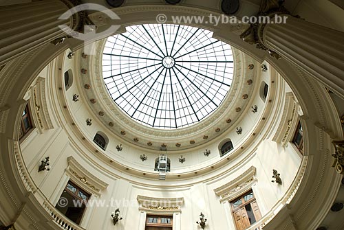  Subject: Cupola of the Cultural Centre of the Bank of Brazil / Place: City center - Rio de Janeiro city - Rio de Janeiro state (RJ) - Brazil / Date: 01/2010 