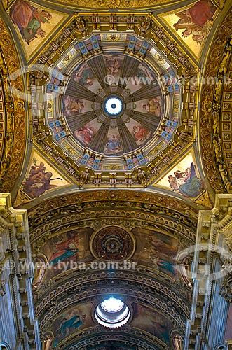  Subject: View from the roof of the dome of the Nossa Senhora da Candelaria Church / Place: City center - Rio de Janeiro city - Rio de Janeiro state  (RJ) - Brazil / Date: 12/2009 