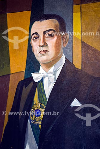  Subject: Painting the house of President Juscelino Kubitschek / Place: Diamantina city - Minas Gerais state (MG) - Brazil / Date: 02/2008 