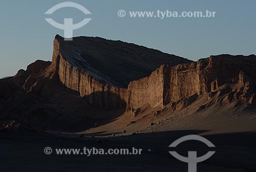  Subject: Twilight in the Moon Valley (Valle de la Luna)  / Place: Chile - South America   / Date: 01/2011 