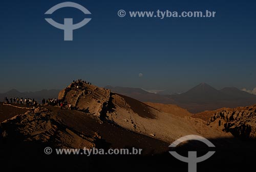  Subject: Twilight in the Moon Valley (Valle de la Luna)  / Place: Chile - South America / Date: 01/2011 