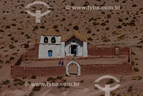  Subject: Church of Pueblo Machuca village   / Place: Near San Pedro do Atacama - Chile - South America / Date: 01/2011 