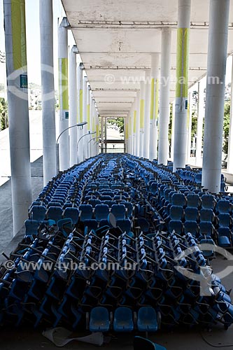  Subject: View of Journalist Mário Filho Stadium  (Maracana) -  in preparatory works for the World Cup 2014 / Place: Rio de Janeiro city  -  Rio de Janeiro state  (RJ) -  Brazil / Date: 02/2011 