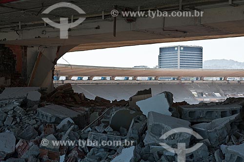  Subject: View of Journalist Mário Filho Stadium  (Maracana) -  in preparatory works for the World Cup 2014 / Place: Rio de Janeiro city -  Rio de Janeiro state  (RJ) -  Brazil / Date: 02/2011 