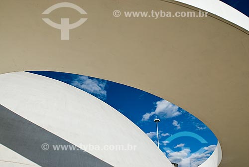  Subject: Partial view of the National Museum of Brasilia  / Place: Brasilia city -  Distrito Federal  (Federal District) - Brazil / Date: 04/2010 