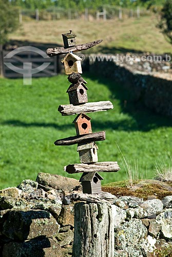  Subject: Bird houses  / Place: Campos de Cima da Serra - Rio Grande do Sul state (RS) - Brazil  / Date: 07/2008 