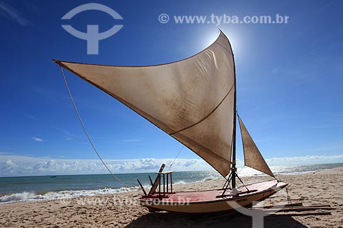  Subject: Raft at Canoa Quebrada Beach / Place: Aracati city - Ceara state (CE) - Brazil / Date: 03/2011 