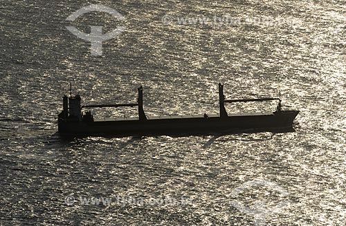  Subject: Cargo ship in the Guanabara Bay / Place: Rio de Janeiro city - Rio de Janeiro state (RJ) - Brazil / Date: 10/2008 