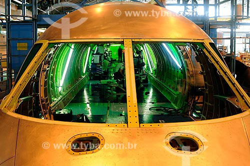  Subject:  Aircraft manufacturing in Embraer / Place: Sao Jose dos Campos city - Sao Paulo state  (SP) -  Brazil / Date: 08/2010 