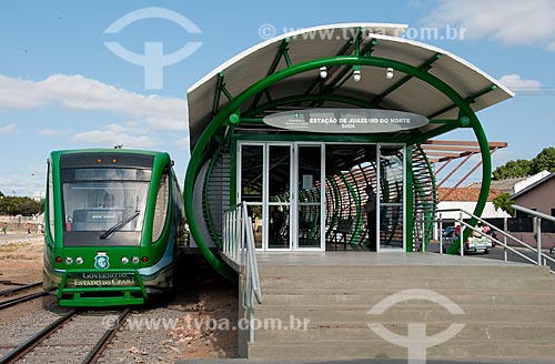  Subject: Train that linking Juazeiro do Norte with Crato city - Called the Cariri subway / Place: Juazeiro do Norte city - Ceara state (CE) - Brazil / Date: 08/2010 