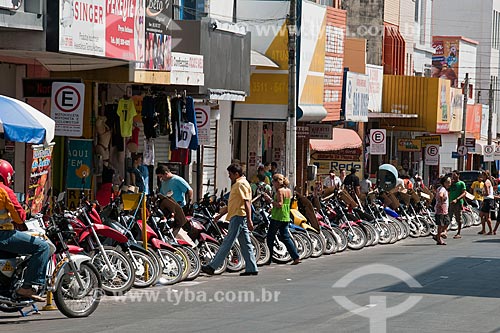  Subject: commercial street / Place: City center - Juazeiro do Norte city - Ceara state (CE) - Brazil / Date: 08/2010 