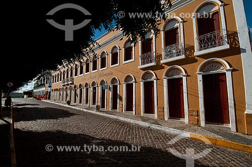  Subject: Old houses in the historic centre / Place: Barbalha city - Ceara state (CE) - Brazil / Date: 08/2010 