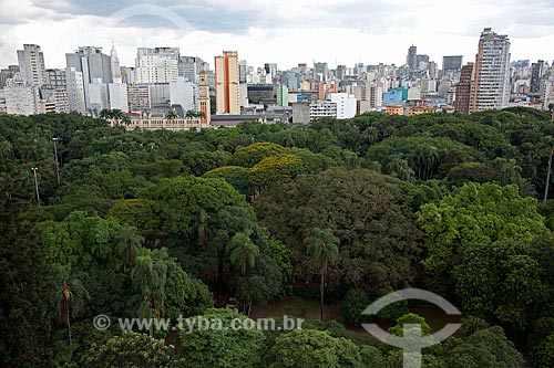  Subject: Aerial view of Garden of Light - public park / Place: Bom Retiro neighborhood - Sao Paulo state (SP) - Brazil / Date: 02/2011 