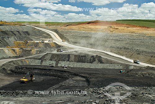  Subject: Mineral coal mine / Place: Arroio dos Ratos city - Rio Grande do Sul state  (RS) - Brazil / Date: 01/2009 