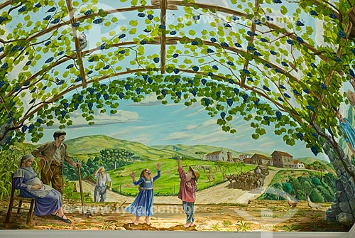  Subject: Panel at the Salton Winery / Place: Bento Gonçalves city - Rio Grande do Sul state (RS) - Brazil / Date: 02/2009 